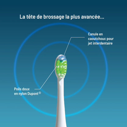 Brosse à dents électrique 3-en-1 Kleeneo™