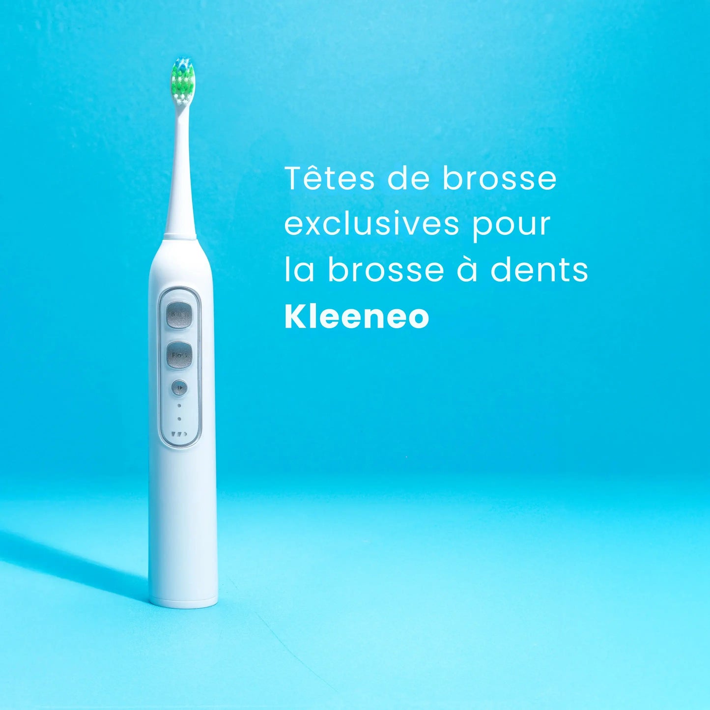 4 X Brossettes dentaires de rechange pour Kleeneo