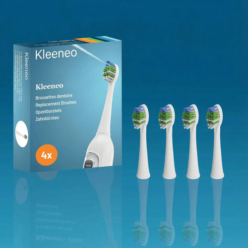 4 X Brossettes dentaires de rechange pour Kleeneo